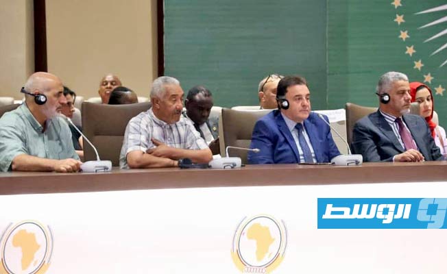 جانب من الاجتماع التحضيري الأول للمؤتمر الجامع للمصالحة الوطنية في الكونغو، الخميس 20 يوليو 2023 (المجلس الرئاسي)