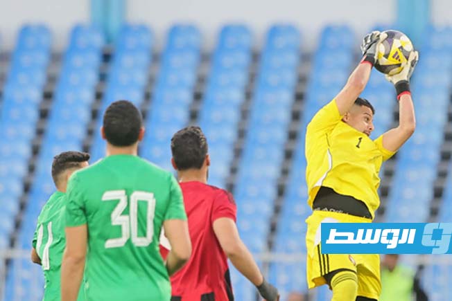 مباراة الأهلي طرابلس والظهرة بالدوري الليبي لكرة القدم الخميس 9 أبريل 2026 (تصوير - محمود دردور - بوابة الوسط)