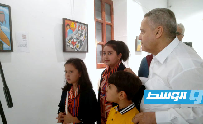 افتتاح معرض فنان الكوميكس عدنان القرني «كان وأبطالها» (بوابة الوسط)
