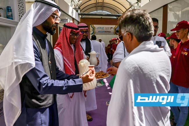 حجاج في مكة المكرمة (أ ف ب)