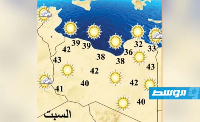 الأرصاد: ارتفاع درجات الحرارة على معظم مناطق غرب البلاد