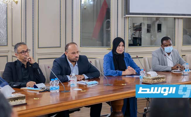 رئيس حكومة الوحدة الوطنية يلتقي عددًا من أعضاء مجلس النواب بحضور رئيس المجلس الرئاسي (المكتب الإعلامي لرئيس حكومة الوحدة الوطنية)