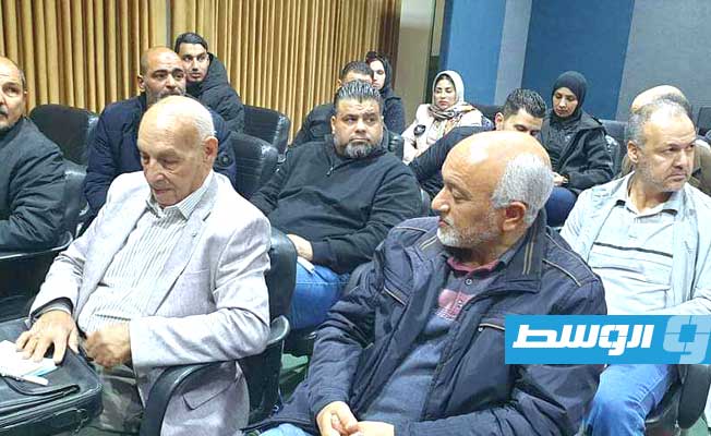 منتدى أسرة رفع الأثقال في صالة الأكاديمية الأولمبية بطرابلس. (فيسبوك)