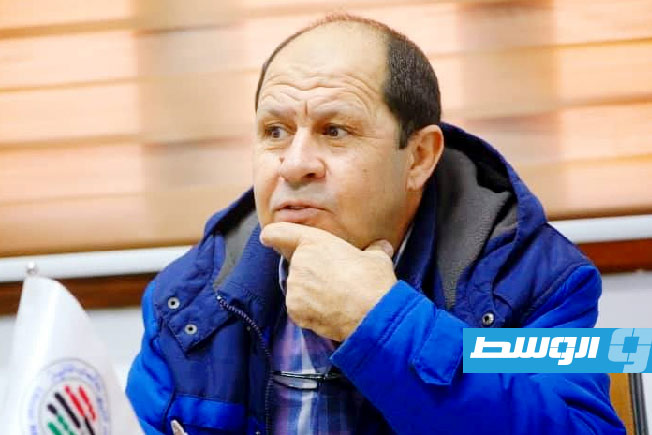 رئيس الاتحاد الليبي للألعاب المائية عصمان القنين (صفحة اتحاد الألعاب المائية على فيسبوك)