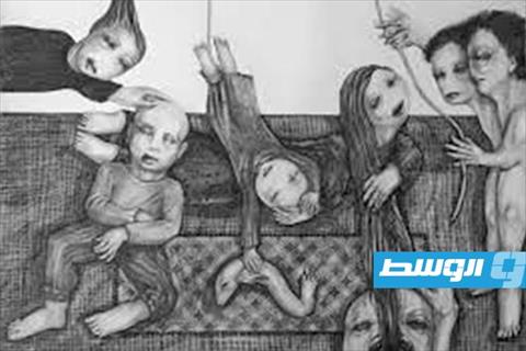 الفنانة التشكيلية السورية «رندا مداح»
