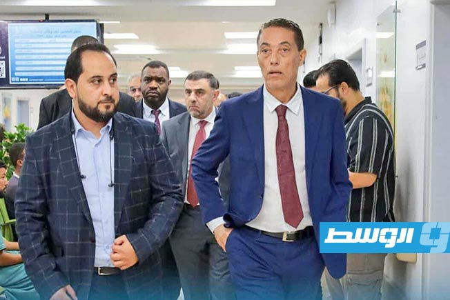 من زيارة وفد من الشركات السعودية والقطرية للعيادة المجمعة في سرت (الإنترنت)