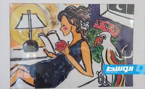 الفنانة التشكيلية فايزة الغناي