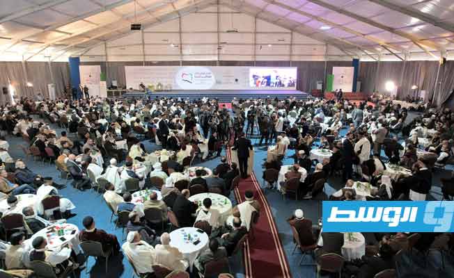 الملتقى الأول لمخاتير المحلات في طرابلس، الإثنين 5 ديسمبر 2022. (وزارة الحكم المحلي)