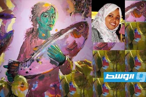 الفنانة التشكيلية المصرية ميرفت شاذلي