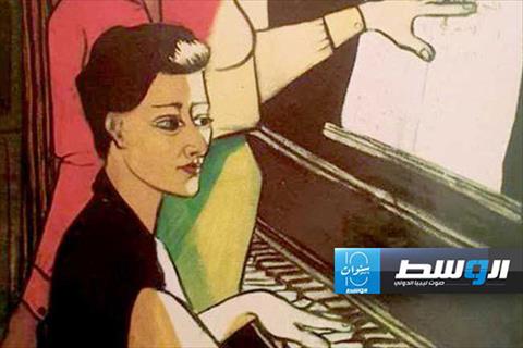 الفنانة التشكيلية المصرية جاذبية سري
