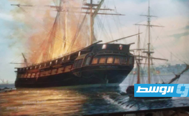 الباحث عبدالمنعم اسبيطة يلقي محاضرة عن البحرية الطرابلسية برعاية وتنظيم منظمة مدينة طرابلس القديمة للتنمية (بوابة الوسط)