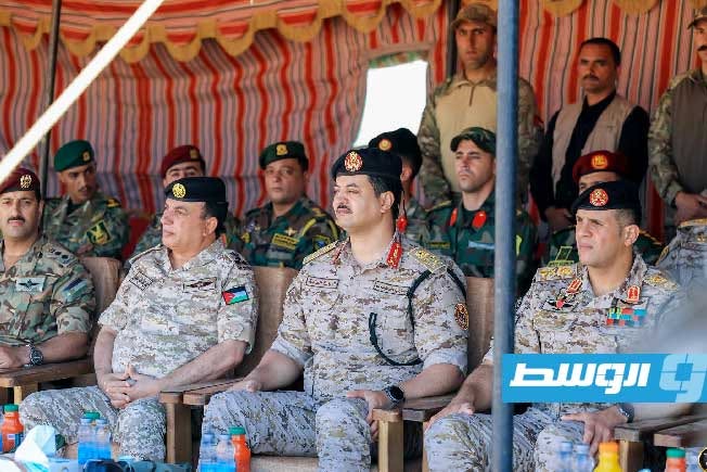 مناورة عسكرية مشتركة باسم «الترابط» بين القيادة العامة والجيش الأردني، 5 يوليو 2026. (شعبة الإعلام الحربي)