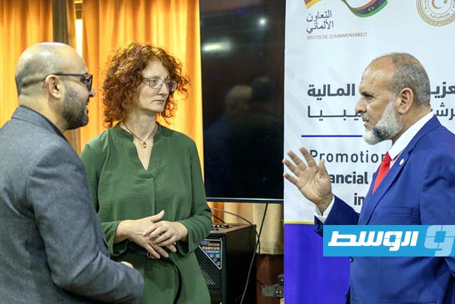 الاحتفال باختتام البرنامج التدريبي لـ30 مراقبا ماليا بالبلديات على الحوكمة المالية. (الوكالة الألمانية للتعاون الدولي)