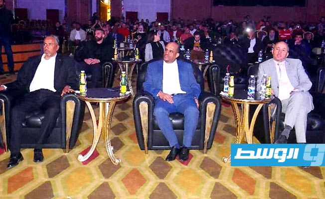 من فعاليات افتتاح بطولة «عاشور كلاسيك» الدولية لكمال الأجسام، 19 مارس 2022. (بوابة الوسط)