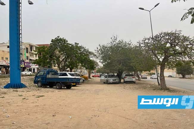 جولة تفقدية لحدائق في حي الأندلس، 14 مايو 2026. (الحكم المحلي)