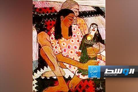 الفنانة التشكيلية المصرية جاذبية سري