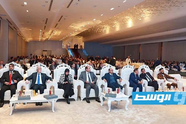 مؤتمر توطين العلاج في ليبيا بمدينة بنغازي، الأحد 12 أكتوبر 2025. (الحكومة المكلفة من مجلس النواب)