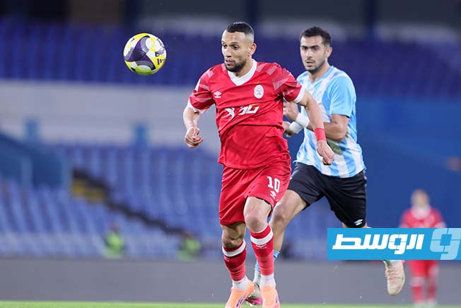 مباراة الاتحاد والترسانة في الدوري الليبي الممتاز لكرة القدم، الخميس 29 يناير 2026 (تصوير - محمود دردور - خاص الوسط)