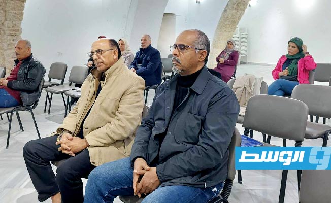 جانب من الحضور. (بوابة الوسط)