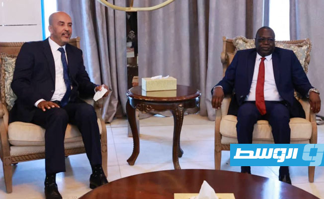 من وصول الكوني إلى مطار الخرطوم، 24 أغسطس 2021. (المجلس الرئاسي)