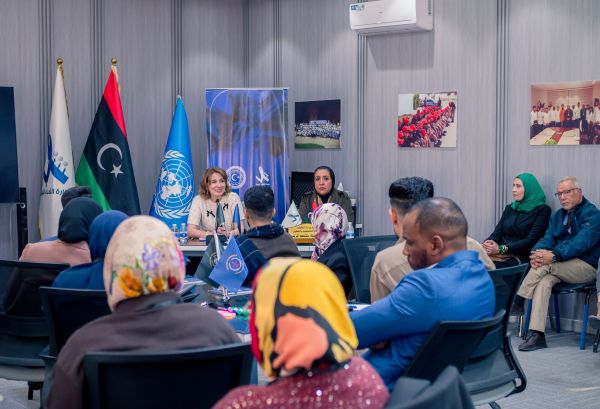 تدريب أقامه برنامج الأمم المتحدة الإنمائي لعدد من الشباب الليبيين، الإثنين 1 ديسمبر 2025 (برنامج الأمم المتحدة الإنمائي في ليبيا)