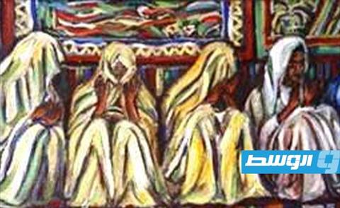 بسمة أحتاش.. فنانة مأخوذة بالألوان
