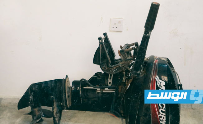 مضبوطات مع المتهمين بسرقة المنازل في بنغازي. (مديرية الأمن)