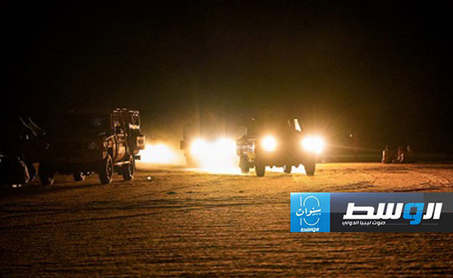 جانب من الدوريات الصحراوية التي أطلقتها رئاسة أركان القوات البرية بالمنطقة الجنوبية، الإثنين 19 أغسطس 2024 (المكتب الإعلامي للقيادة العامة)
