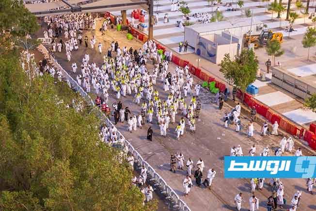 نفرة الحجاج من عرفات إلى مزدلفة، الثلاثاء 26 مايو 2026. (واس)