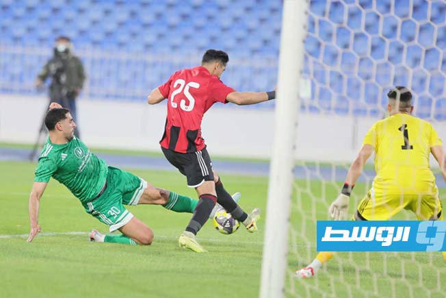 مباراة الأهلي طرابلس والظهرة بالدوري الليبي لكرة القدم الخميس 9 أبريل 2026 (تصوير - محمود دردور - بوابة الوسط)