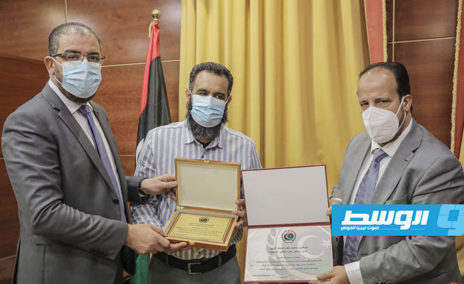 جانب من التكريم