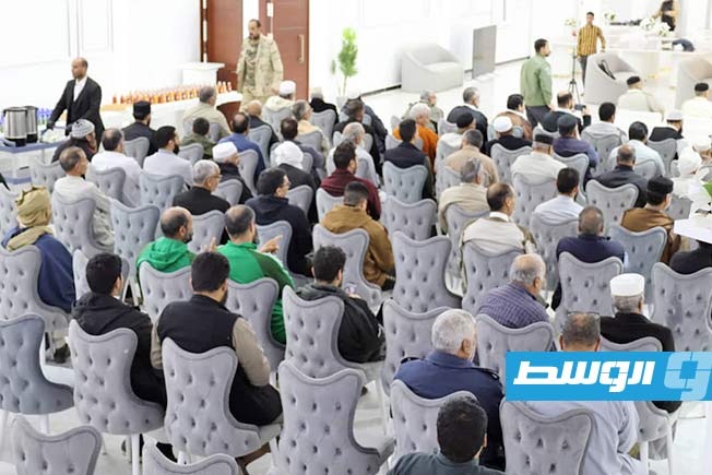 حضور قرعة الحج الإلكتروني في سرت، السبت 7 فبراير 2026. (بلدية سرت)