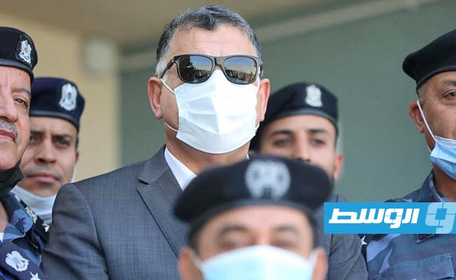 خالد مازن خلال افتتاح مقر الإدارة العامة للدعم المركزي في صلاح الدين, 28 أغسطس 2021. (وزارة الداخلية)