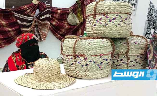 من أجنحة معرض ليبيا الزراعي التي أقيمت في تمنهنت خلال الفترة من 25 إلى 28 نوفمبر 2023. (تصوير: رمضان كرنفودة)