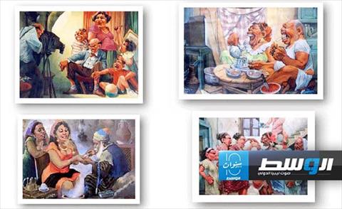 الفنان التشكيلي المصري محسن أبوالعزم