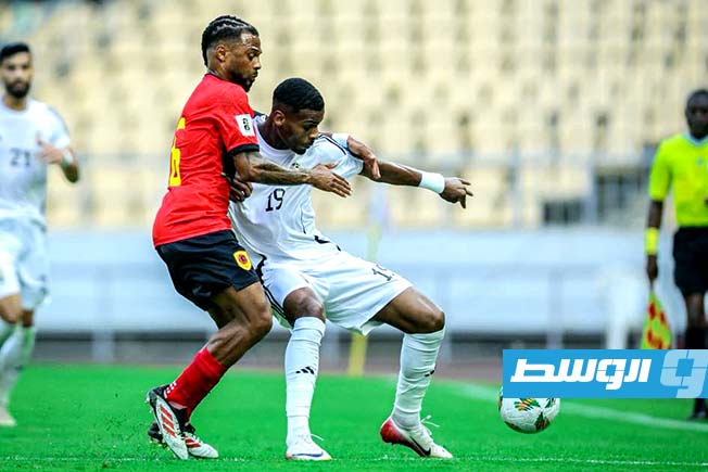لقطة من لقاء منتخب ليبيا أمام إسواتيني، الإثنين 8 سبتمبر 2025. (الإنترنت)