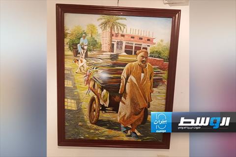 الفنان التشكيلي المصري أسامة الليثي