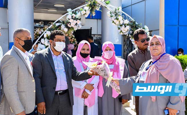 قسم الكشف المبكر وعلاج أمراض الثدي بمركز طبرق الطبي الذي افتتح الإثنين 18 أكتوبر 2021. (الإنترنت)
