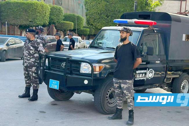 تعزيزات أمنية في طرابلس، الجمعة 13 يونيو 2025. (الإنترنت)