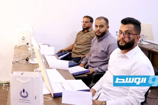 برنامج تدريب لعاملين بقطاع النفط، 28 أكتوبر 2025. (مؤسسة النفط)