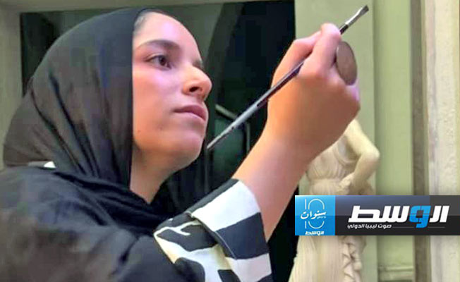 معرض تحت عنوان «بنت ليبية» للفنانة هاجر ضياف ببيت اسكندر.