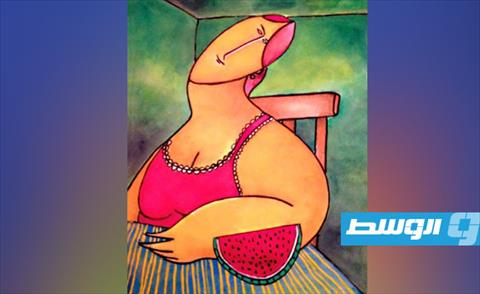 توفيق العويب مبدع كرّم المرأة