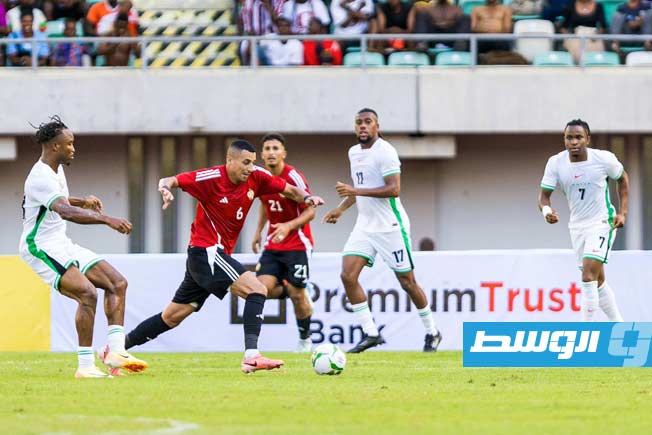 إحدى مباريات المنتخب الليبي. (أرشيفية: الإنترنت)