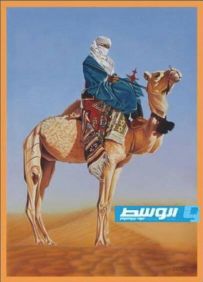 الفنان صلاح الشاردة وبورتريهاته المميزة