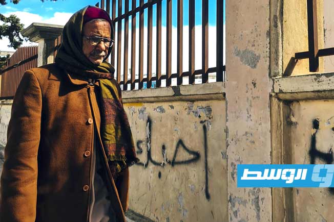 صورة للمصور سعد أمين فى مدينة درنة (فيسبوك)