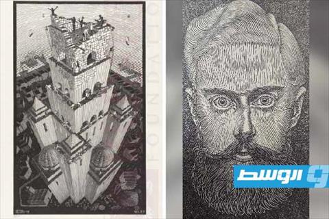 الفنان التشكيلي الهولندي (موريتس كورنيليس إيشر)