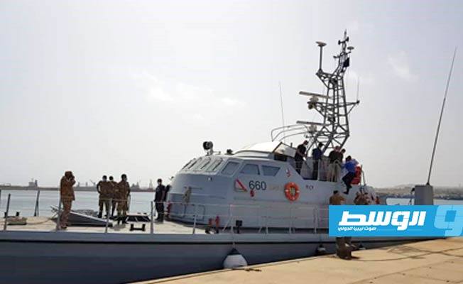 الدورة التدريبية لعناصر خفر السواحل الليبيين التي تنظمها وزارة الدفاع التركية. (وزارة الدفاع التركية)