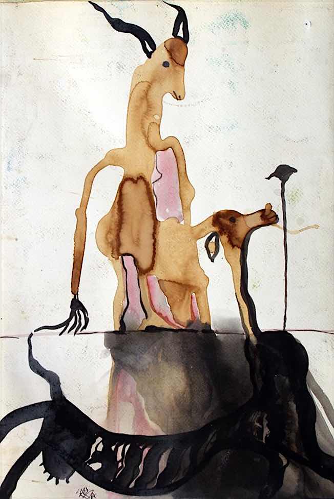 من أعمال معتوق بوراوي (فيسبوك)