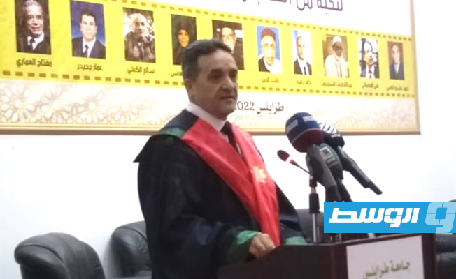 سلامة الغويل وزير الثقافة المكلف (بوابة الوسط)