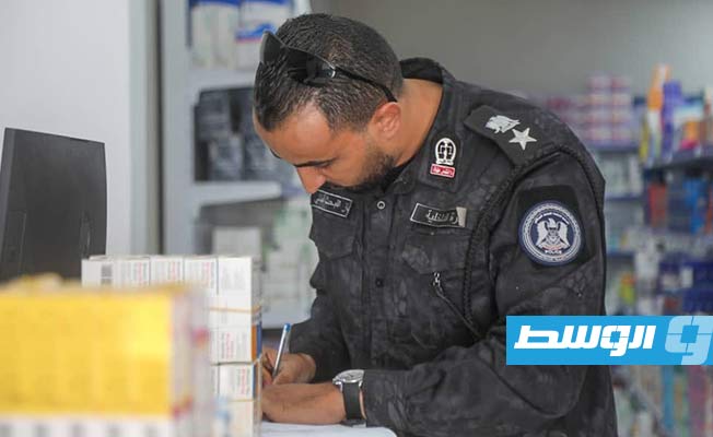 حملة في بنغازي لتنظيم بيع المحاليل الكحولية، 14 ديسمبر 2024 (جهاز البحث الجنائي)